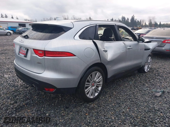 2019 Jaguar F-Pace 30t Portfolio z VIN SADCN2GX3KA353203, wystawiony jako IAAI lot #40967088 z przebiegiem 51 620 mil mil oraz . Historia ofert i sprzedaży dostępna na DreamBid. Obrazek 4.