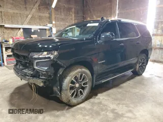 2021 Chevrolet Tahoe LT with VIN 1GNSKNKD9MR279084, listed as a Copart auction lot 51343235 with 104,813 mi miles and Clean title. Bid and sale history available at DreamBid. Image 1.
