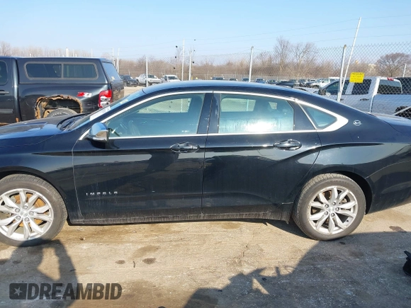 2017 Chevrolet Impala LT with VIN 1G1105S34HU189788, listed as a IAAI auction lot 42012393 with 137,580 mi miles and . Bid and sale history available at DreamBid. Image 15.