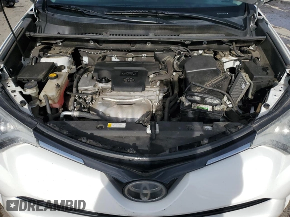 2018 Toyota RAV4 LE with VIN 2T3BFREVXJW741009, listed as a Copart auction lot 46268685 with 53,467 mi miles and Salvage Title. Bid and sale history available at DreamBid. Image 12.