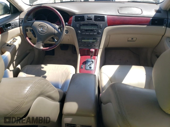 2004 Lexus ES 350 with VIN JTHBA30G745014439, listed as a Copart auction lot 50209995 with 219,268 mi miles and Salvage Title. Bid and sale history available at DreamBid. Image 8.