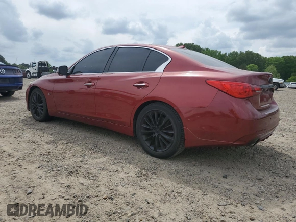 2016 Infiniti Q50 Premium с VIN JN1EV7AP6GM301115, выставлен на аукционе Copart как лот 54443635 с пробегом 90 135 миль миль и Списание • Salvage title. История ставок и продаж доступна на DreamBid. Изображение 2.