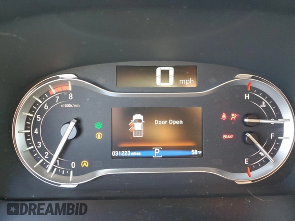 2021 Honda Ridgeline RTL-E with VIN 5FPYK3F74MB019684, listed as a Copart auction lot 42140235 with 31,223 mi miles and Salvage title. Bid and sale history available at DreamBid. Image 9.