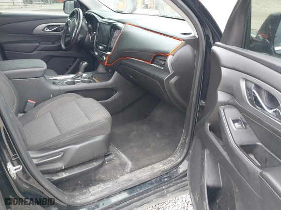 2019 Chevrolet Traverse LT Cloth with VIN 1GNEVGKW9KJ116173, listed as a IAAI auction lot 41757912 with 134,166 mi miles. Bid and sale history available at carsss.com. Image 5.