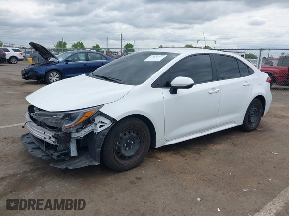 2023 Toyota Corolla LE with VIN 5YFB4MDE4PP055531, listed as a IAAI auction lot 42135999 with 41,631 mi miles and . Bid and sale history available at DreamBid. Image 18.