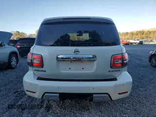 2017 Nissan Armada Platinum with VIN JN8AY2NF0H9301157, listed as a Copart auction lot 49132395 with 161,269 mi miles and Clean Title. Bid and sale history available at carsss.com. Image 6.