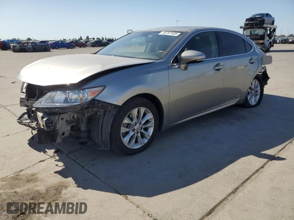 2015 Lexus ES 300h with VIN JTHBW1GGXF2086588, listed as a Copart auction lot 58767935 with 204,826 mi miles and Salvage title. Bid and sale history available at DreamBid. Image 1.