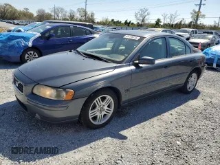 2006 Volvo S60 2.5L Turbo with VIN YV1RS592862544126, listed as a Copart auction lot 43775415 with 123,879 mi miles and Non Repairable. Bid and sale history available at carsss.com. Image 1.