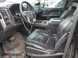 2019 GMC Sierra 2500HD Denali with VIN 1GT12SEY3KF127706, listed as a Copart auction lot 45339035 with 0 mi miles and Salvage Title. Bid and sale history available at carsss.com. Image 7.