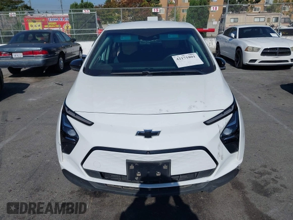 2023 Chevrolet Bolt EV 2LT with VIN 1G1FX6S09P4173162, listed as a IAAI auction lot 42171801 with 22,710 mi miles and . Bid and sale history available at DreamBid. Image 12.