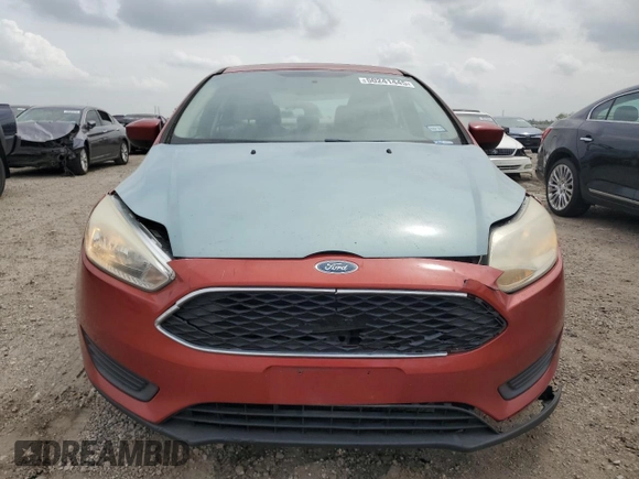 2018 Ford Focus SE with VIN 1FADP3F21JL316763, listed as a Copart auction lot 50241445 with 104,830 mi miles and Salvage Title. Bid and sale history available at carsss.com. Image 5.