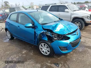 2011 Mazda 2 Sport with VIN JM1DE1HZ6B0122084, listed as a IAAI auction lot 41874357 with 154,851 mi miles and . Bid and sale history available at DreamBid. Image 1.
