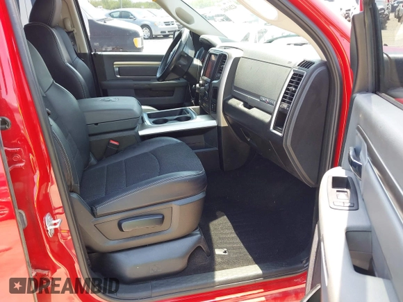 2018 Ram 1500 Lone Star Silver with VIN 1C6RR6LT0JS155196, listed as a IAAI auction lot 42261402 with 64,065 mi miles and . Bid and sale history available at DreamBid. Image 5.