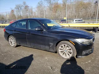 2014 BMW 3 Series GT 328i xDrive with VIN WBA3X5C5XED242692, listed as a Copart auction lot 51417345 with 64,090 mi miles and Salvage Title. Bid and sale history available at carsss.com. Image 4.