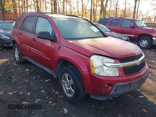 2005 Chevrolet Equinox LS z VIN 2CNDL23F456113321, wystawiony jako IAAI lot #40928528 z przebiegiem 193 775 mil mil oraz . Historia ofert i sprzedaży dostępna na DreamBid. Obrazek 1.
