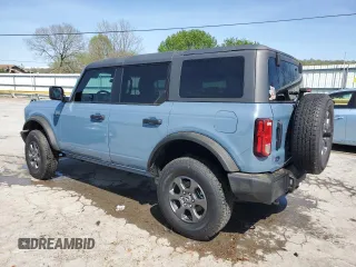 2024 Ford Bronco Big Bend with VIN 1FMDE7BH5RLA99341, listed as a Copart auction lot 52628935 with 15,919 mi miles and Salvage title. Bid and sale history available at DreamBid. Image 2.