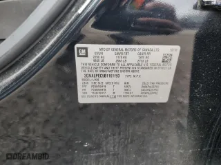 2011 Chevrolet Equinox LT w/2LT with VIN 2GNALPEC9B1161193, listed as a Copart auction lot 44734475 with 106,085 mi miles and Salvage Title. Bid and sale history available at carsss.com. Image 15.