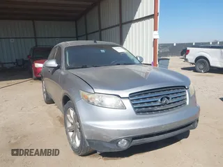 2003 Infiniti FX Options with VIN JNRAS08W53X002412, listed as a IAAI auction lot 41665204 with 170,684 mi miles and . Bid and sale history available at DreamBid. Image 1.