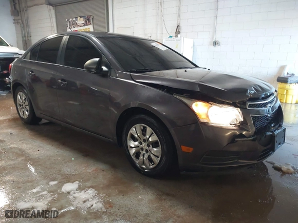 2014 Chevrolet Cruze LS with VIN 1G1PB5SH5E7460979, listed as a IAAI auction lot 41312075 with 123,580 mi miles. Bid and sale history available at carsss.com. Image 1.