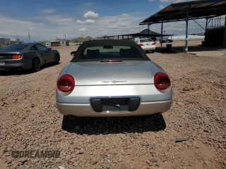 2004 Ford Thunderbird Deluxe with VIN 1FAHP60A74Y105934, listed as a Copart auction lot 53911905 with 22,412 mi miles and Salvage Title. Bid and sale history available at carsss.com. Image 6.