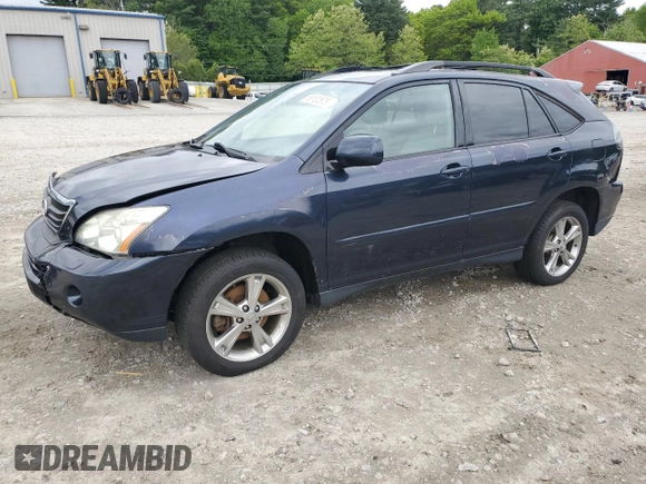 2006 Lexus RX 400h with VIN JTJHW31U462004213, listed as a Copart auction lot 58132875 with 202,326 mi miles and Salvage title. Bid and sale history available at DreamBid. Image 1.