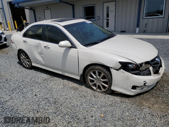 2006 Acura TSX with VIN JH4CL96806C020101, listed as a Copart auction lot 57510595 with 235,992 mi miles and Salvage title. Bid and sale history available at DreamBid. Image 4.