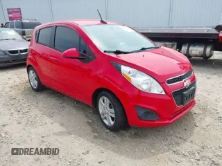 2015 Chevrolet Spark LS with VIN KL8CB6S93FC754189, listed as a IAAI auction lot 42045053 with 141,453 mi miles and . Bid and sale history available at DreamBid. Image 1.