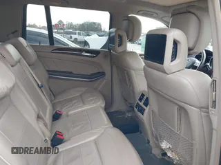 2014 Mercedes-Benz GL-Class GL 550 with VIN 4JGDF7DE2EA313661, listed as a IAAI auction lot 41214931 with 102,469 mi miles. Bid and sale history available at carsss.com. Image 8.