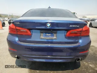 2020 BMW 5 Series 530e with VIN WBAJA9C01LCE55217, listed as a Copart auction lot 71109834 with Not Provided miles and Salvage Title. Bid and sale history available at DreamBid. Image 6.