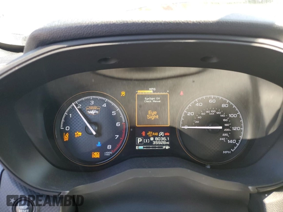 2024 Subaru Forester Wilderness with VIN JF2SKAHC8RH493921, listed as a Copart auction lot 63338015 with 35,928 mi miles and Salvage title. Bid and sale history available at DreamBid. Image 9.
