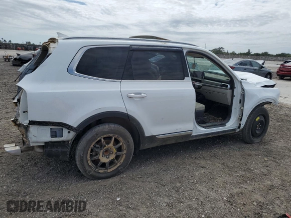 2020 Kia Telluride S with VIN 5XYP64HC1LG009842, listed as a Copart auction lot 48749955 with Not Provided miles and Salvage Title. Bid and sale history available at DreamBid. Image 3.