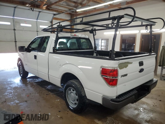 2014 Ford F-150 XL with VIN 1FTFX1CT5EKD41150, listed as a Copart auction lot 49028745 with 257,204 mi miles and Clean Title. Bid and sale history available at carsss.com. Image 2.