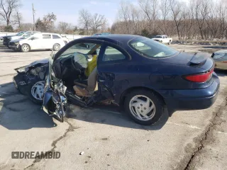 2002 Ford Escort ZX2 Standard with VIN 3FAFP11322R133324, listed as a Copart auction lot 46876655 with 143,367 mi miles and Salvage Title. Bid and sale history available at carsss.com. Image 2.