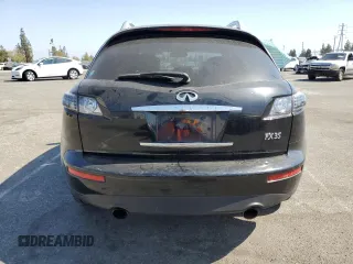 2005 Infiniti FX35 with VIN JNRAS08U85X104207, listed as a Copart auction lot 62964824 with 204,913 mi miles and Clean Title. Bid and sale history available at carsss.com. Image 6.