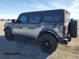 2022 Ford Bronco with VIN 1FMEE5DP5NLB21927, listed as a Copart auction lot 47222775 with 25,099 mi miles and Salvage Title. Bid and sale history available at carsss.com. Image 2.