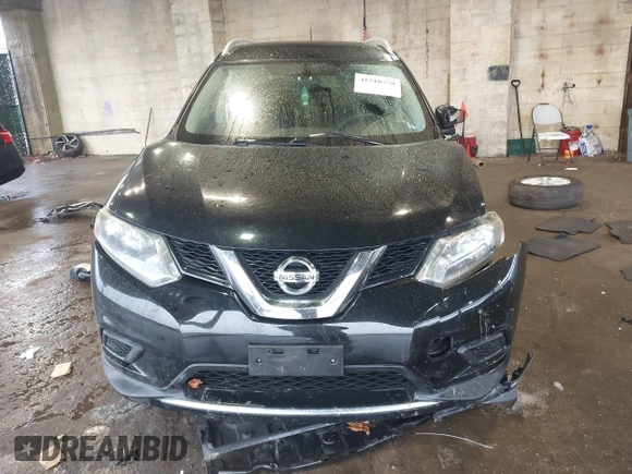 2014 Nissan Rogue S with VIN 5N1AT2MV5EC855520, listed as a IAAI auction lot 41510778 with 79,330 mi miles. Bid and sale history available at carsss.com. Image 6.