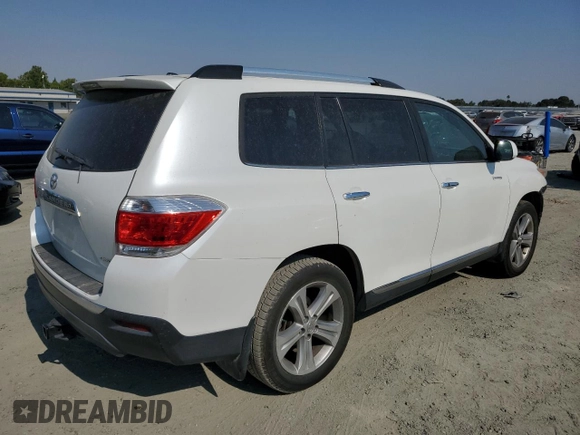 2011 Toyota Highlander Limited z VIN 5TDDK3EH7BS043407, wystawiony jako Copart lot #64230775 z przebiegiem 158 760 mil mil oraz Szkoda całkowita • Salvage title. Historia ofert i sprzedaży dostępna na DreamBid. Obrazek 3.