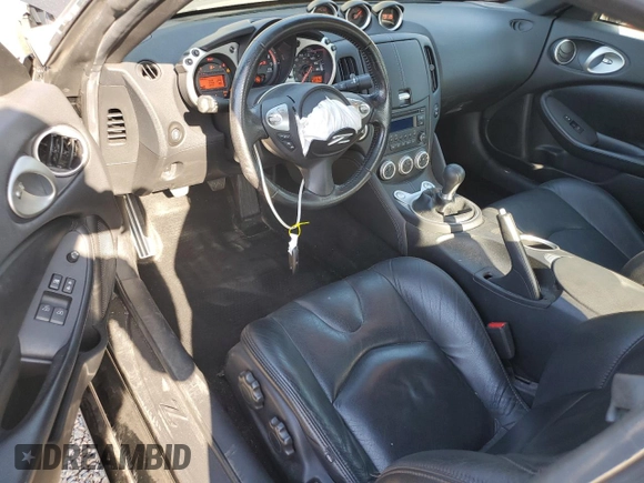 2015 Nissan 370Z Sport with VIN JN1AZ4EH1FM442273, listed as a Copart auction lot 53777595 with 33,248 mi miles and Salvage Title. Bid and sale history available at carsss.com. Image 8.
