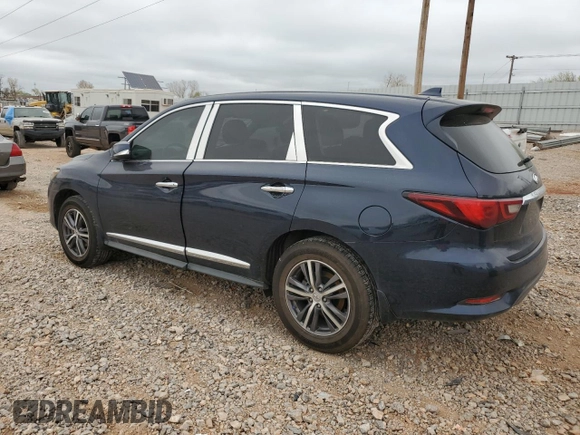 2019 Infiniti QX60 Luxe with VIN 5N1DL0MN1KC534037, listed as a Copart auction lot 51098085 with 113,023 mi miles and Clean title. Bid and sale history available at DreamBid. Image 2.