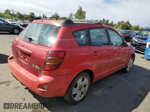 2005 Pontiac Vibe with VIN 5Y2SL63835Z426501, listed as a Copart auction lot 58692784 with 0 mi miles and Clean Title. Bid and sale history available at carsss.com. Image 3.