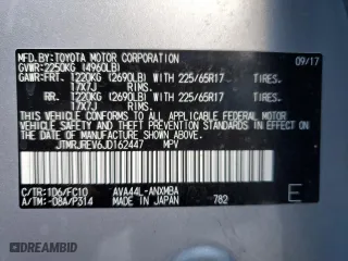 2018 Toyota RAV4 Hybrid LE Plus with VIN JTMRJREV6JD162447, listed as a Copart auction lot 47270715 with 71,086 mi miles and Salvage Title. Bid and sale history available at carsss.com. Image 14.