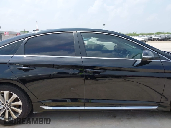 2017 Hyundai Sonata Sport with VIN 5NPE34AFXHH594862, listed as a IAAI auction lot 41952123 with 102,706 mi miles. Bid and sale history available at carsss.com. Image 14.