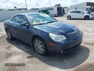 2008 Chrysler Sebring Limited with VIN 1C3LC65M88N639250, listed as a IAAI auction lot 42435275 with 98,163 mi miles and . Bid and sale history available at DreamBid. Image 1.