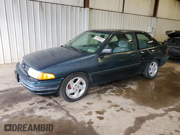 1996 Ford Escort z VIN 1FASP11J0TW123967, wystawiony jako Copart lot #52859835 z przebiegiem 164 693 mil mil oraz Szkoda całkowita • Salvage title. Historia ofert i sprzedaży dostępna na DreamBid. Obrazek 1.