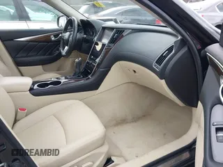 2018 Infiniti Q50 Sport with VIN JN1EV7AP4JM350322, listed as a IAAI auction lot 41704895 with 117,408 mi miles and . Bid and sale history available at carsss.com. Image 5.