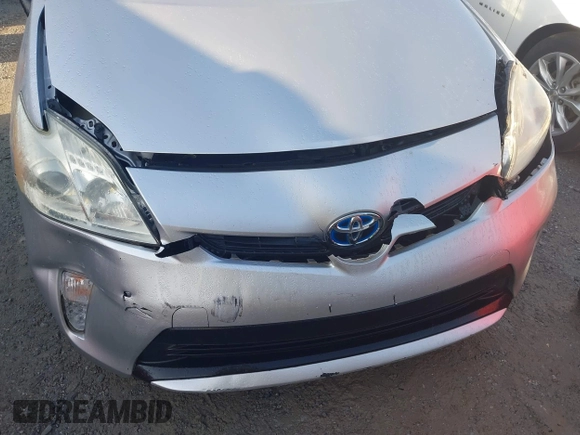 2012 Toyota Prius One with VIN JTDKN3DU6C1524096, listed as a IAAI auction lot 41938316 with 193,907 mi miles and . Bid and sale history available at DreamBid. Image 6.