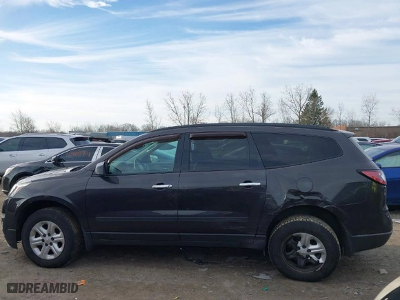 2017 Chevrolet Traverse LS with VIN 1GNKRFKDXHJ232779, listed as a IAAI auction lot 41828375 with 137,691 mi miles. Bid and sale history available at carsss.com. Image 15.