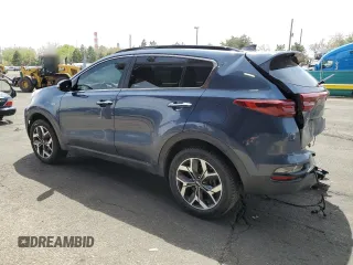 2020 Kia Sportage EX with VIN KNDPNCAC4L7762592, listed as a Copart auction lot 54369225 with 95,998 mi miles and Salvage title. Bid and sale history available at DreamBid. Image 2.