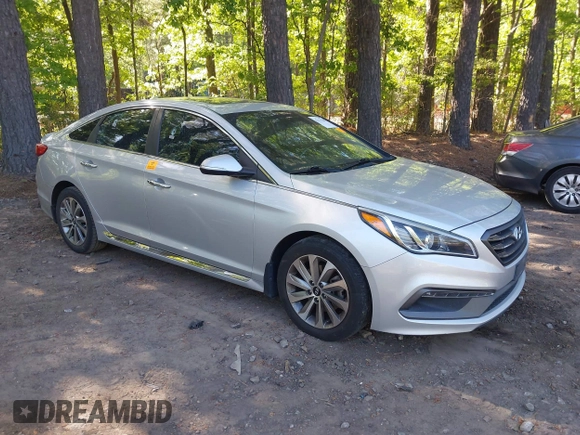 2016 Hyundai Sonata Sport with VIN 5NPE34AF6GH335980, listed as a IAAI auction lot 42137648 with 132,426 mi miles and . Bid and sale history available at DreamBid. Image 1.