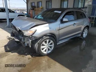 2012 Mitsubishi Outlander SE with VIN JA4AP4AU4CZ006855, listed as a Copart auction lot 52328845 with 144,787 mi miles and Salvage title. Bid and sale history available at DreamBid. Image 1.